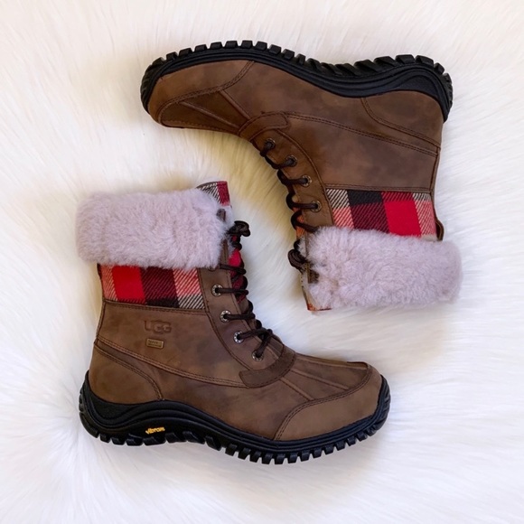 UGG Adirondack Boot II Plaid Waterproof Boots - Picture 6 of 10